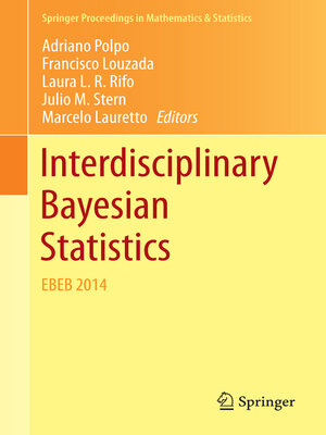 cover image of Interdisciplinary Bayesian Statistics